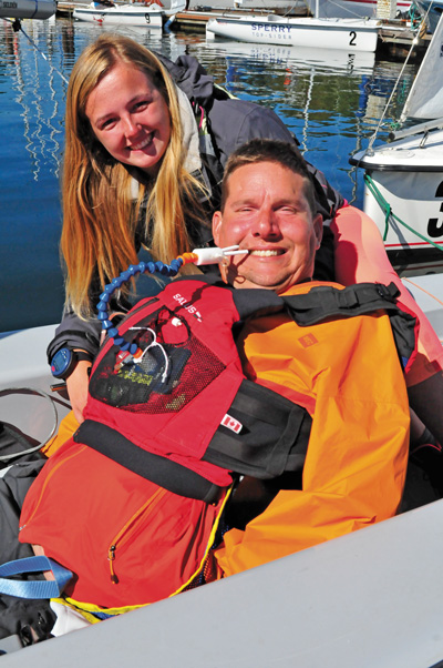 Sailor masters the waves despite disability