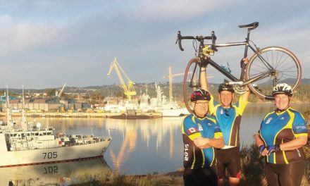 The elements could not stop military riders