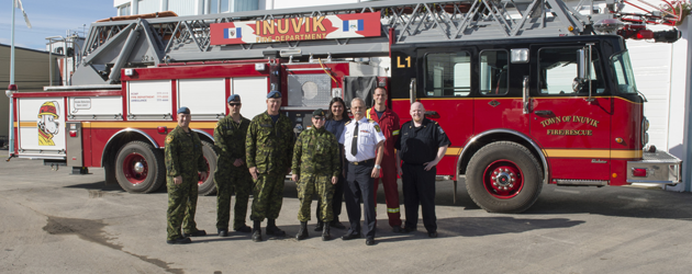 Arctic Fire Station Visit
