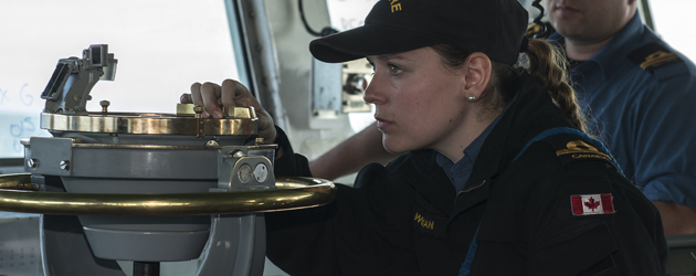 Navigating on the bridge