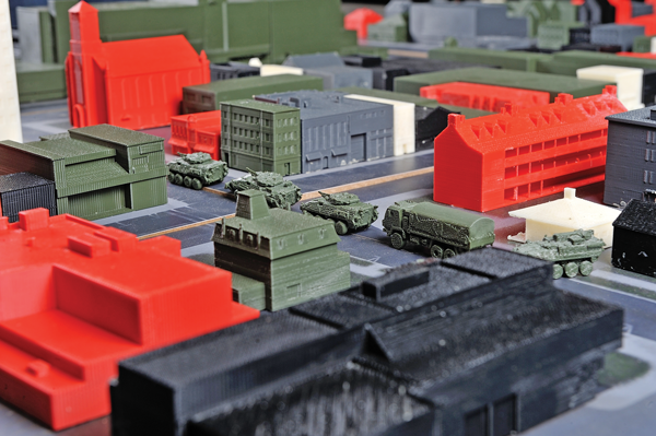 Make me a Tank: 3d printing the future of training