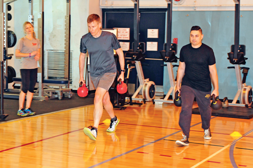 Fitness instructors lead new training regime