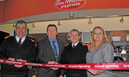 Tim Hortons touches down in Belmont Park