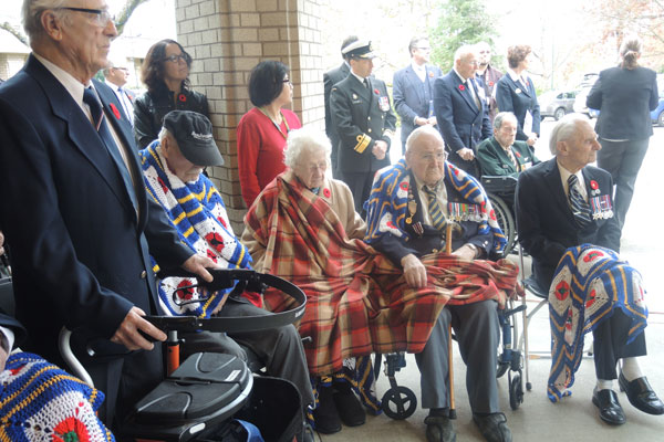 Monument unveiled at veteran’s lodge