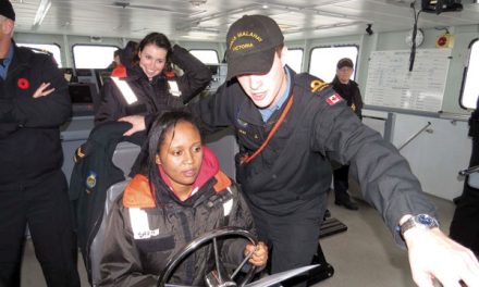 Sailor for a day, perfect break from studies