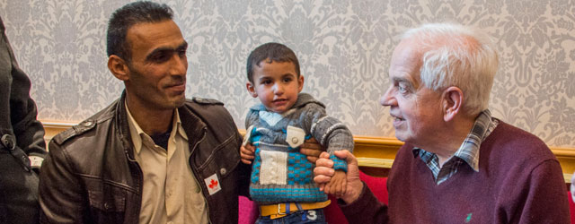 Minister tours refugee processing centre