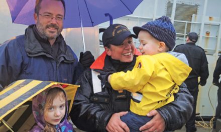 Ships home for the holidays