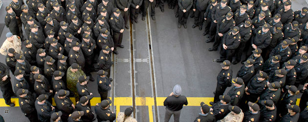 Onboard Winnipeg during holidays