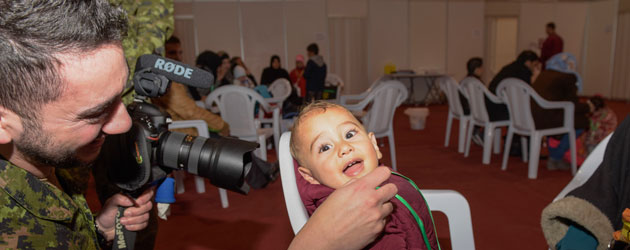 Smiles during processing