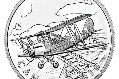 Coin commemorates Commonwealth Air Training Plan