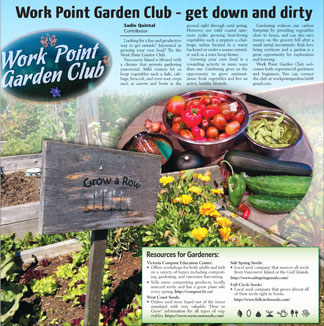 Work Point Garden Club – get down and dirty