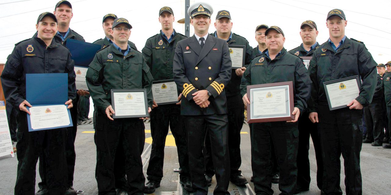 Perfect score for Winnipeg Marine Systems Engineers