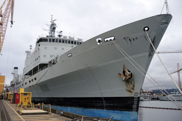 Protecteur set to leave Esquimalt
