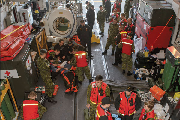 Rescue of HMCS Ojibwa a SMASHEX success