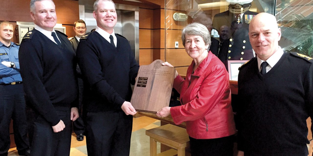 Canadian Fleet Pacific Sailor of the Year: LS Calvin Langager