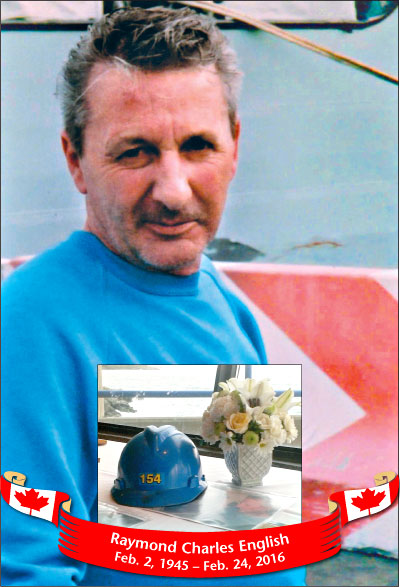 Remembering Raymond Charles English Feb. 2, 1945 – Feb. 24, 2016