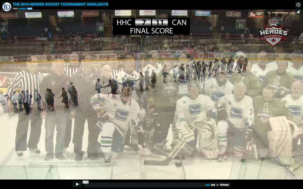 The 2016 Heroes Hockey Challenge was held at the “Q” Centre in Victoria