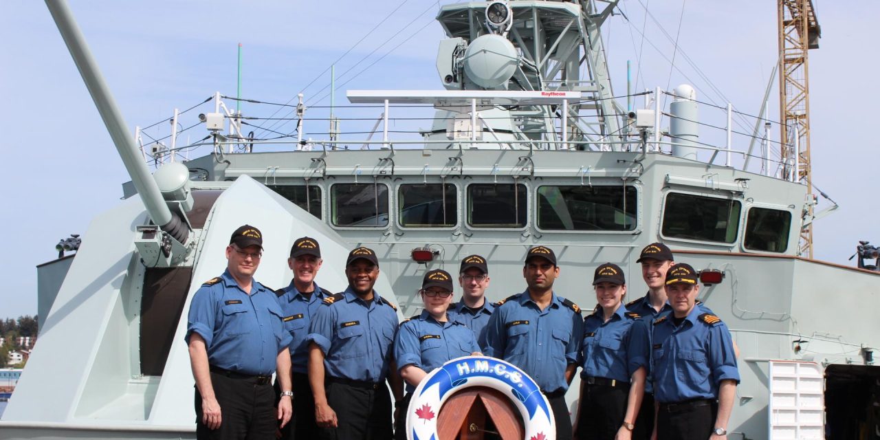 Inland navy reservists get sea time aboard HMCS Ottawa