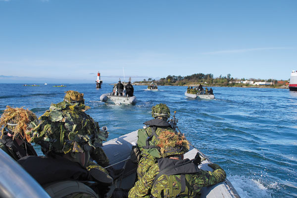 Scottish Starburst by the Sea: Army and Navy join forces for training exercise