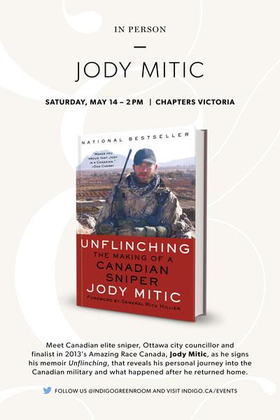 Former Sniper pens book – coming to Chapters