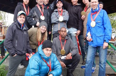 Esquimalt Snow to Surf teams dominate military category