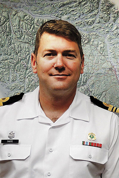 Military liaison officer first point of contact for province