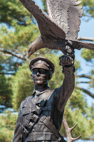 Statue of First Nations WWI Hero unveiled