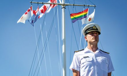 Cadets embrace Rainbow Flag