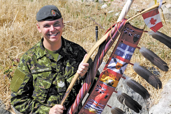 Soldier heads east to take posting as Aboriginal Advisor