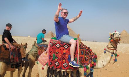Charlottetown takes a break in Egypt