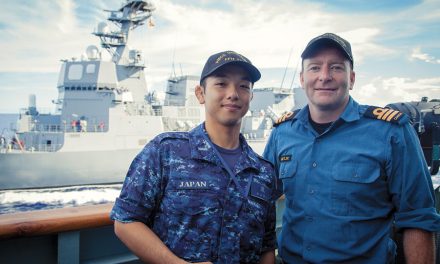 HMCS Vancouver Arrives in the Land of Plenty