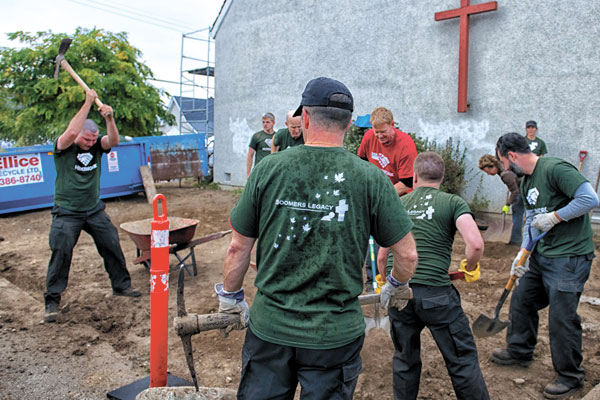 Military and community come together for radical renovation