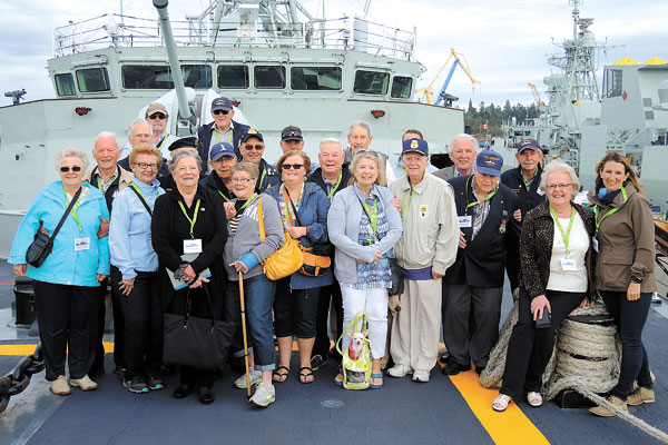 Veterans association holds last reunion at CFB Esquimalt