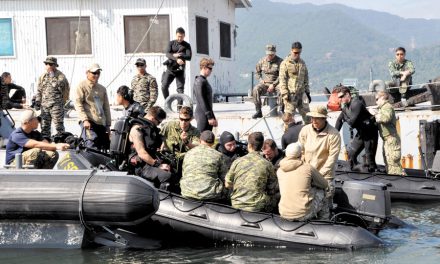 Clear Horizon 16 Fleet Divers in Korea