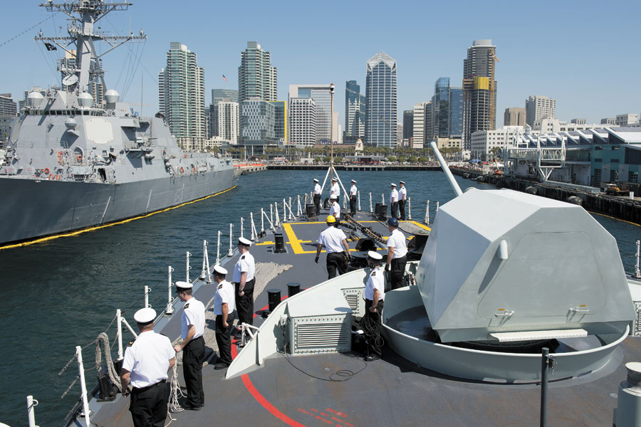 Winnipeg represents Canada in Fleet Week