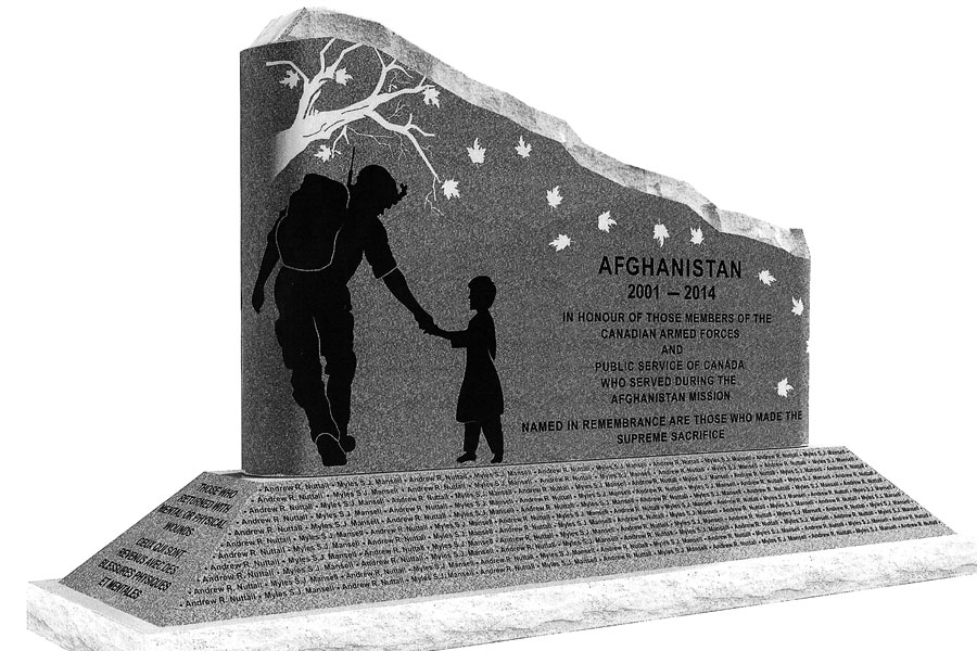 Afghanistan war to be forever remembered in memorial