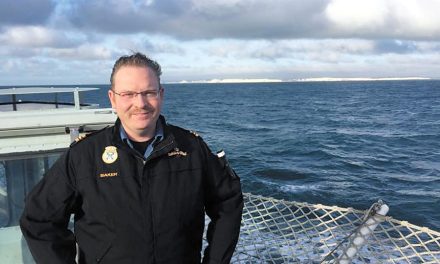 HMCS Charlottetown’s legal advisor supports Operation Reassurance