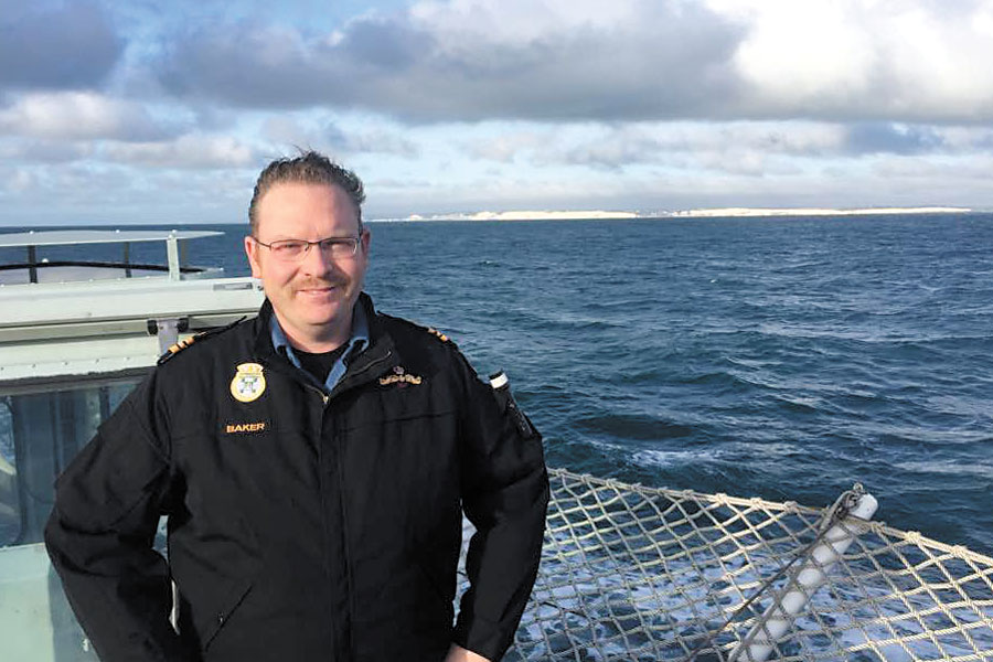 HMCS Charlottetown’s legal advisor supports Operation Reassurance