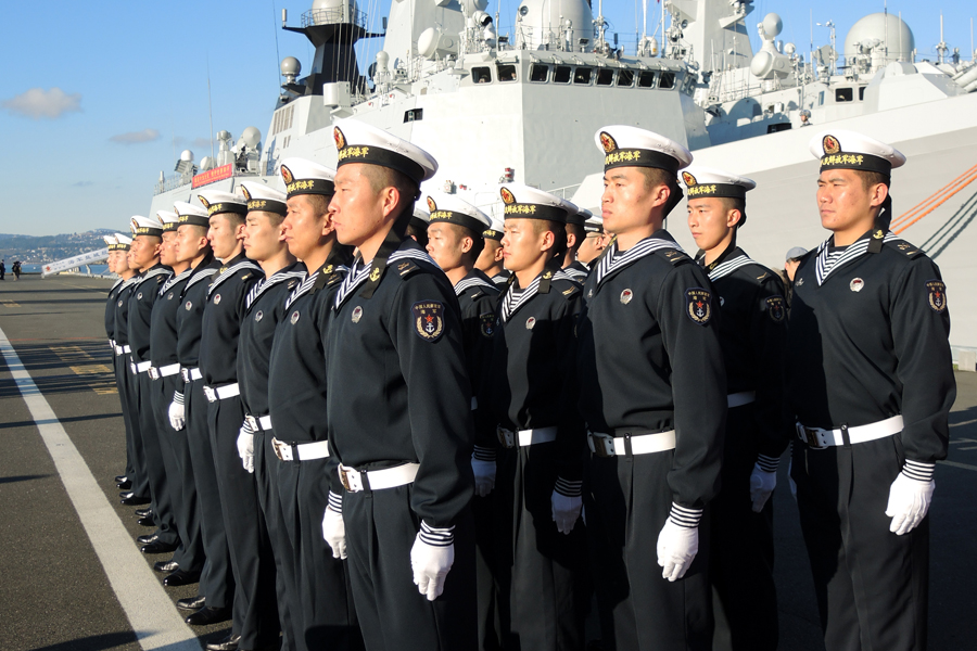 Chinese fleet visits Victoria