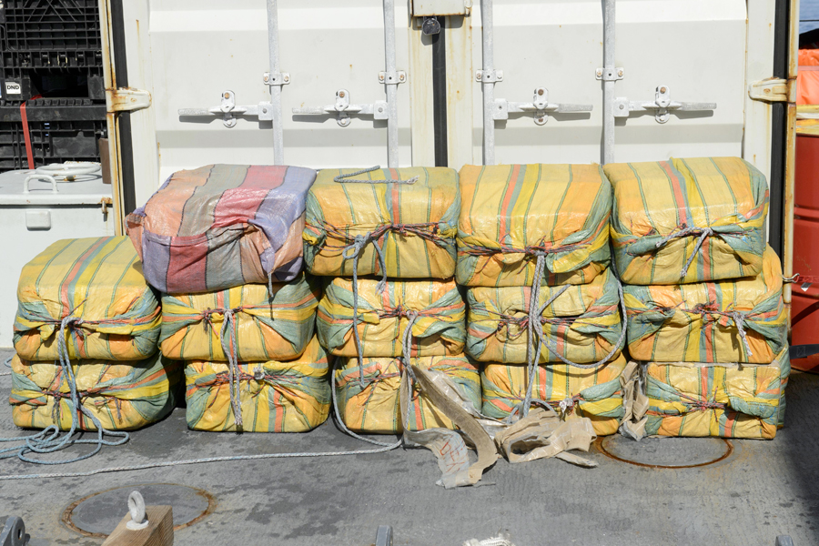 HMCS Edmonton assists in drug seizures