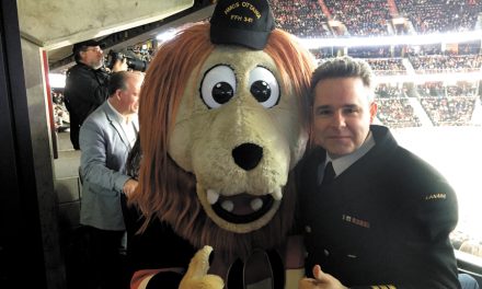 HMCS Ottawa visits namesake