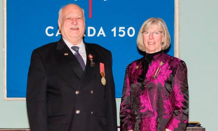 Historian receives prestigious Sovereign’s Medal for Volunteers