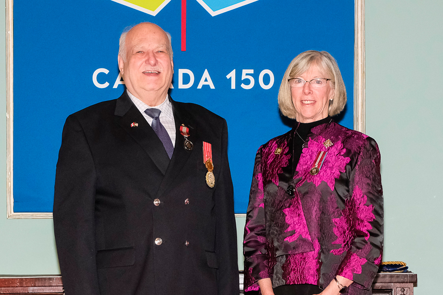 Historian receives prestigious Sovereign’s Medal for Volunteers