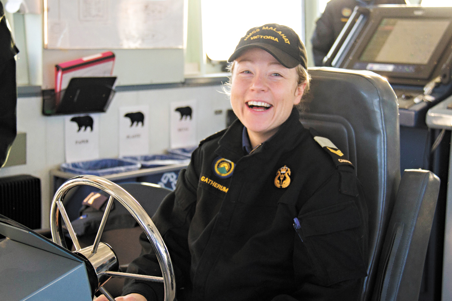 Malahat introduces life at sea to new recruits