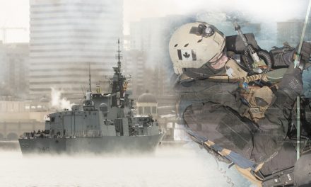 HMCS St. John’s sails for Operation Reassurance