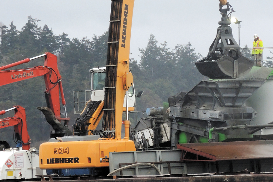 Harbour remediation project moves to Colwood side