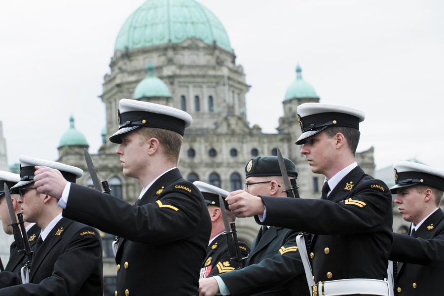 Opening of the BC Legislature