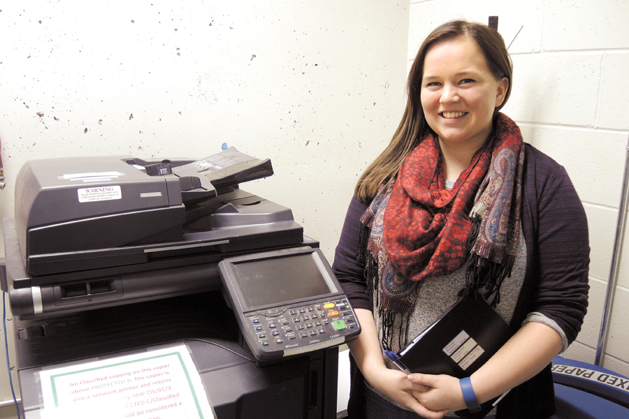 Co-op student recognized for FMF project