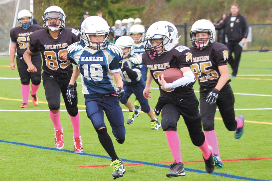 Spartan youth football program touches down in Esquimalt
