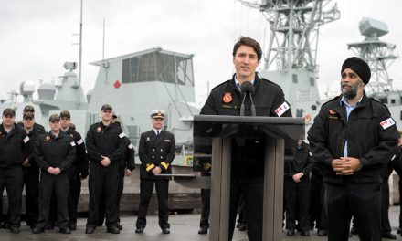 Prime Minister Trudeau, Defence Minister Sajjan visit CFB Esquimalt